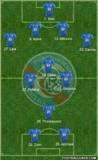 Racing Club de Strasbourg-Football Formation 2020