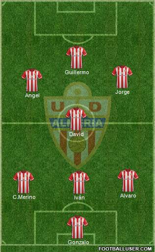 U.D. Almería S.A.D. Formation 2020