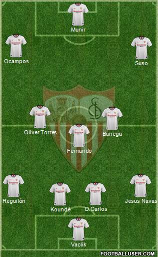 Sevilla F.C., S.A.D. Formation 2020
