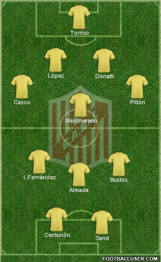 9 de Julio Formation 2020