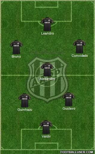 AA Ponte Preta Formation 2020