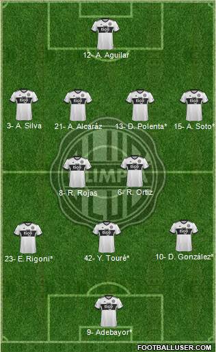 C Olimpia Formation 2020