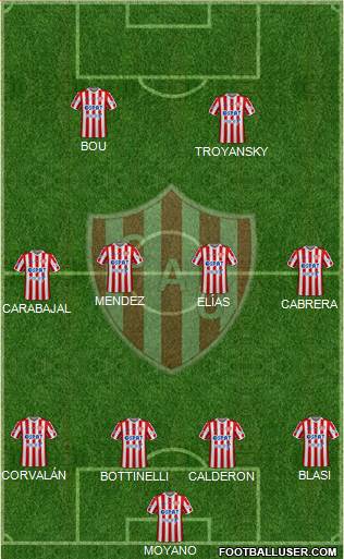 Unión de Santa Fe Formation 2020