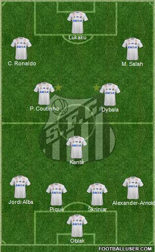 Santos FC Formation 2020