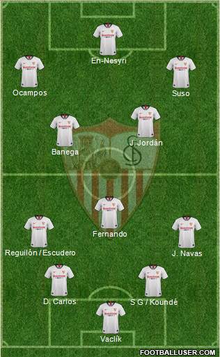 Sevilla F.C., S.A.D. Formation 2020
