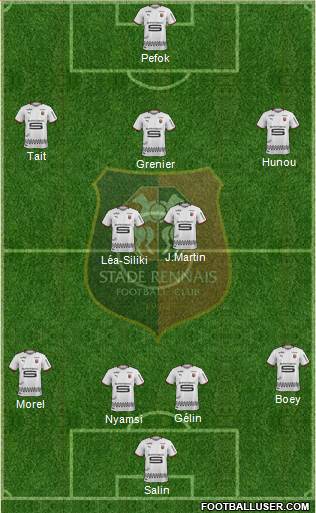Stade Rennais Football Club Formation 2020