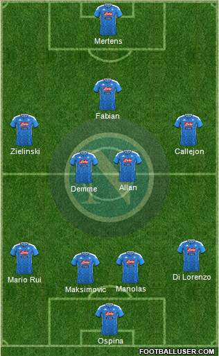Napoli Formation 2020