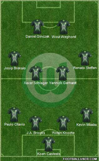 VfL Wolfsburg Formation 2020