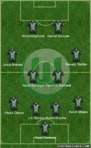 VfL Wolfsburg Formation 2020