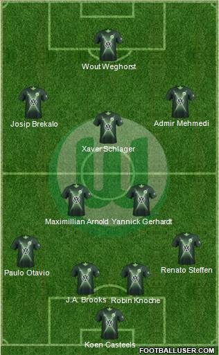 VfL Wolfsburg Formation 2020
