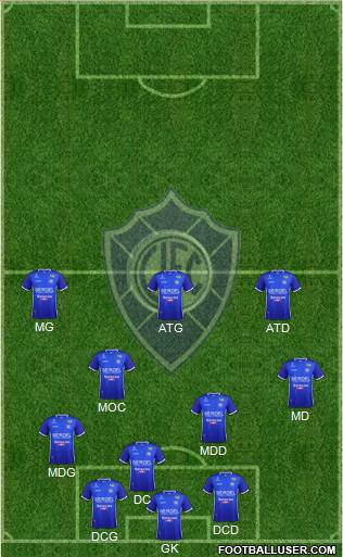 Vitória FC (ES) Formation 2020