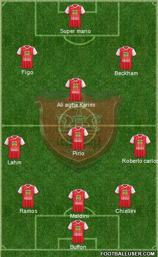 Persepolis Tehran Formation 2020