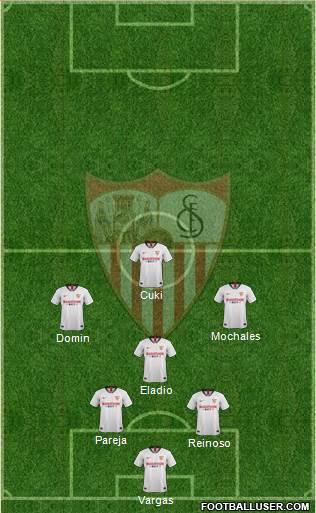 Sevilla F.C., S.A.D. Formation 2020