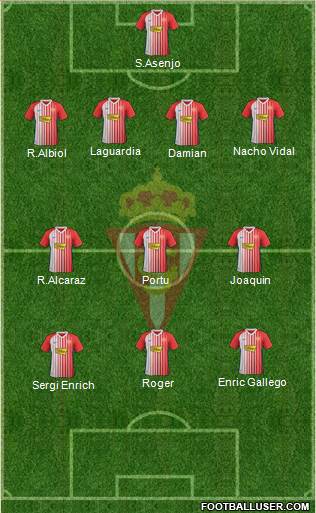 Real Sporting S.A.D. Formation 2020
