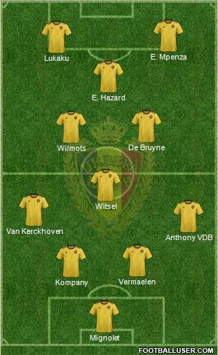 Belgium Formation 2020