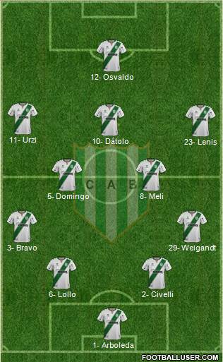 Banfield football formation