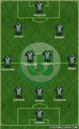 VfL Wolfsburg Formation 2020