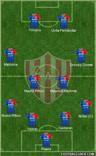Unión de Santa Fe Formation 2020