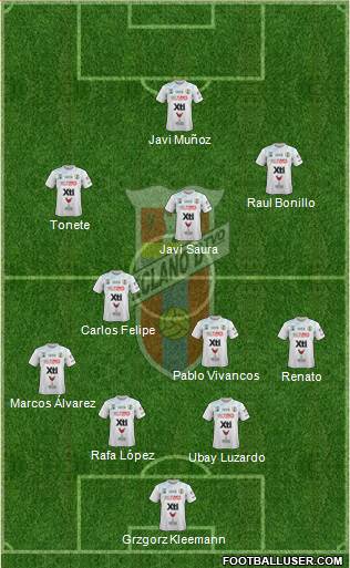Yeclano Deportivo Formation 2020