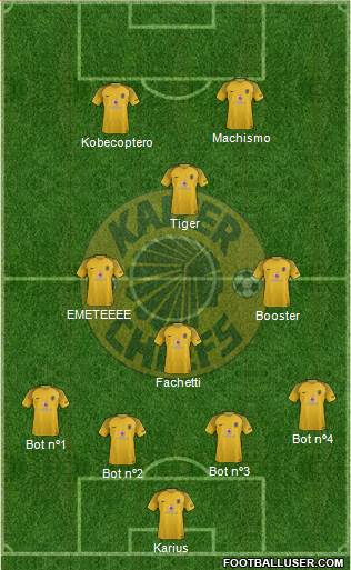 Kaizer Chiefs Formation 2020