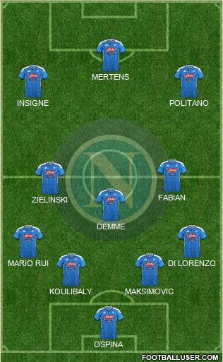 Napoli Formation 2020