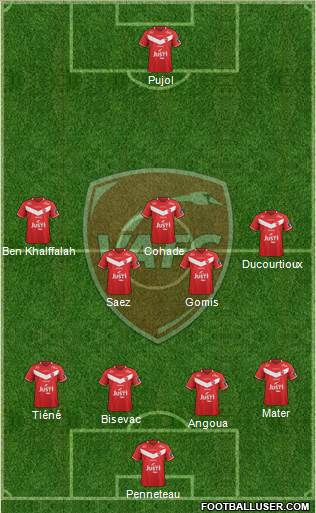 Valenciennes Football Club Formation 2020