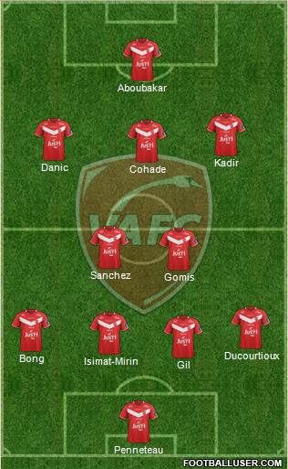 Valenciennes Football Club Formation 2020