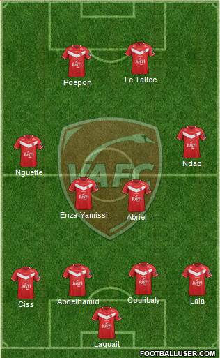 Valenciennes Football Club Formation 2020