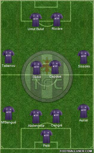 Toulouse Football Club Formation 2020