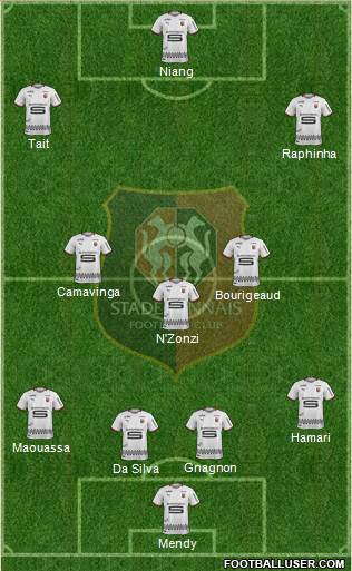 Stade Rennais Football Club Formation 2020