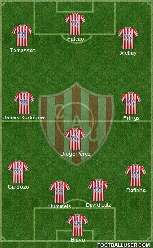 Unión de Santa Fe Formation 2020