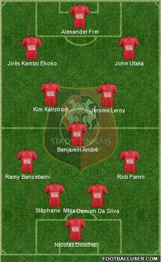 Stade Rennais Football Club Formation 2020