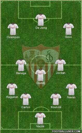 Sevilla F.C., S.A.D. Formation 2020