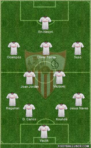 Sevilla F.C., S.A.D. Formation 2020