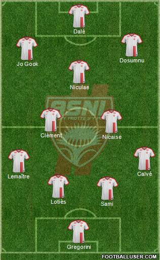 A.S. Nancy Lorraine football formation