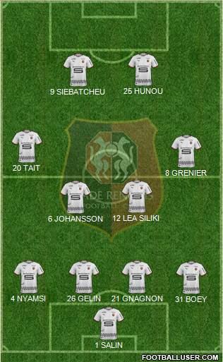 Stade Rennais Football Club Formation 2020