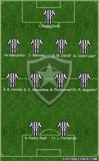 Botafogo FR Formation 2020