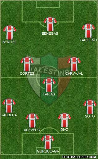 CD Palestino S.A.D.P. Formation 2020