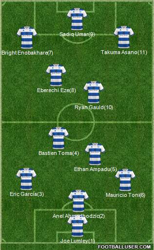 Queens Park Rangers football formation