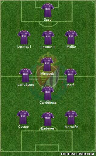 R. Valladolid C.F., S.A.D. Formation 2020
