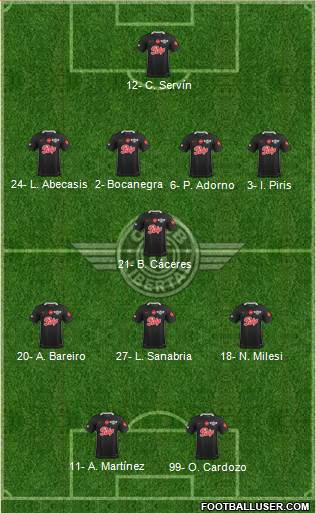 C Libertad Formation 2020