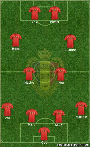 Belgium Formation 2020