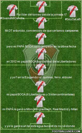 River Plate Formation 2020