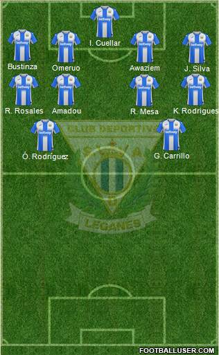 C.D. Leganés S.A.D. football formation