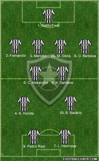 Botafogo FR Formation 2020