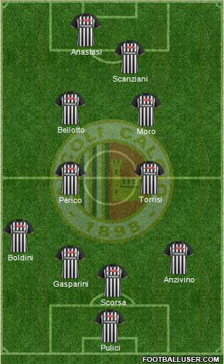 Ascoli football formation