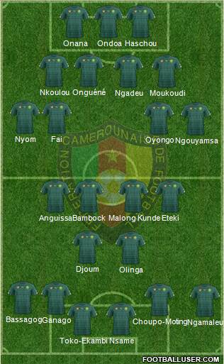 Cameroon Formation 2020