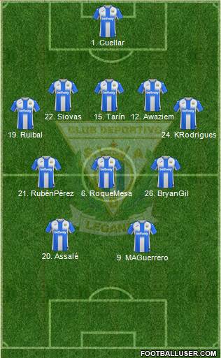 C.D. Leganés S.A.D. Formation 2020