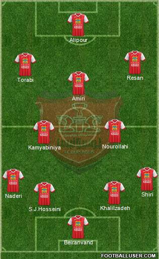 Persepolis Tehran Formation 2020