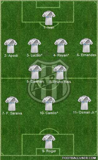 AA Ponte Preta Formation 2020